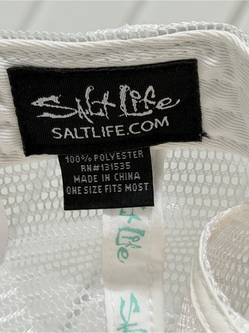 Salt Life “Salty Daze” Mint Trucker Hat - Picture 6 of 6